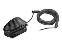 Poly SSP 2353-02 - interrupteur au pied PTT (push-to-talk) pour casque - avec 4,57 m de câble spiralé 8K7V2AA#AC3