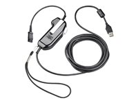 Poly SHS 2626-14 - accessoire PTT (appuyer pour parler) pour casque - USB, voix sécurisée, monaural, sérialisé, momentané - Conformité TAA 8K7N1AA#AC3