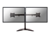 Neomounts NM-D335D - Pied - pleine action - pour 2 écrans LCD - noir - Taille d'écran : 10"-27" - support pour ordinateur de bureau, pinces montables, oeillet, montrable sur bureau NM-D335DBLACK