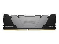 Kingston FURY Renegade - DDR4 - kit - 16 Go: 2 x 8 Go - DIMM 288 broches - 4600 MHz / PC4-36800 - CL19 - 1.2 V - mémoire sans tampon - non ECC - noir KF446C19RB2K2/16