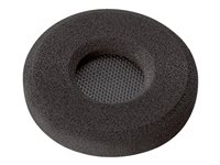 Poly - Coussinet pour casque - mousse - noir (pack de 2) 85Q31AA